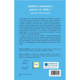 Quelle(s) commune(s) pour le XXIe siècle ?