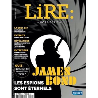 LIRE - Le magazine des livres et des écrivains - Hors série James Bond