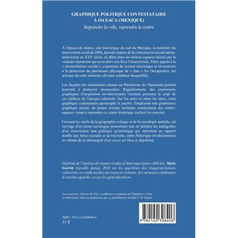 Graphique politique contestataire à Oaxaca (Mexique)