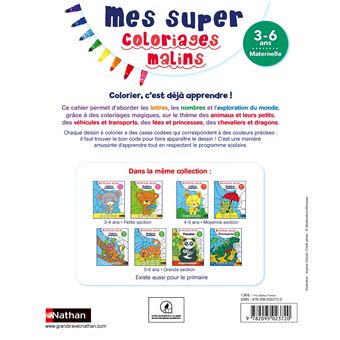Mon super coloriages malins 3-6 ans