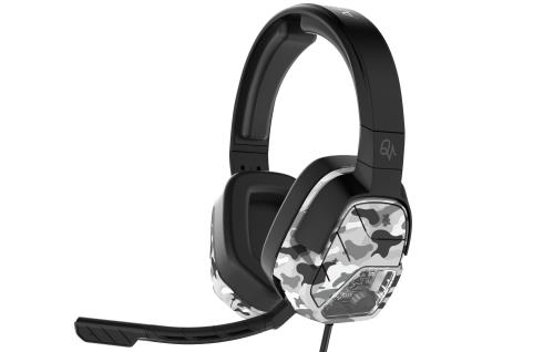 Casque de jeu filaire Afterglow LVL 5 Plus pour Xbox One Camo Blanc