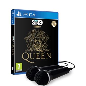 Let's Sing Queen 2 microphones Playstation 4