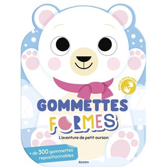 Gommettes formes - l'aventure de petit ourson