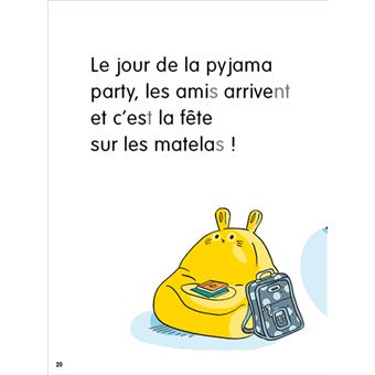 Les incollables - Premières lectures - Tome 15 - La pyjama party !  - niv. 1