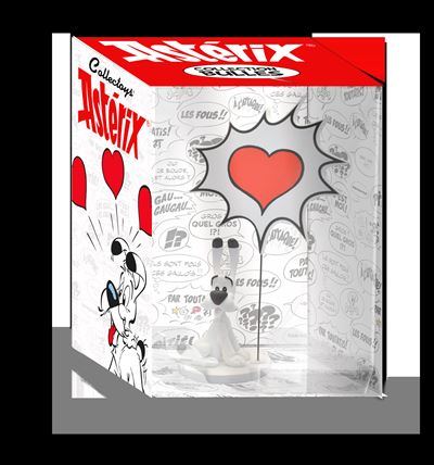 Figurine de collection bulle idefix