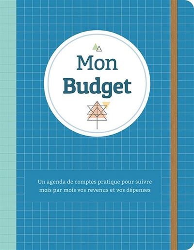 Carnet de notes - Mon budget (bleu)