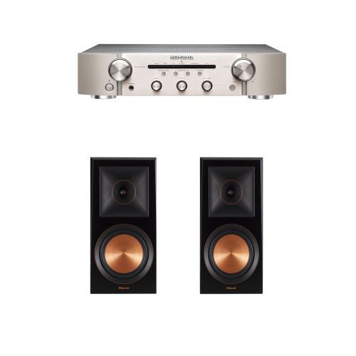 Amplificateur Marantz PM5005/N1SG Silver Gold + Enceinte Klipsch RP-600M Ebony Vendue par paire
