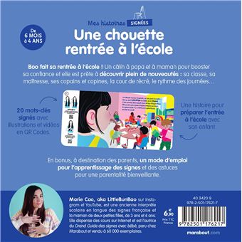 Mes histoires signées - Une chouette rentrée à l'école