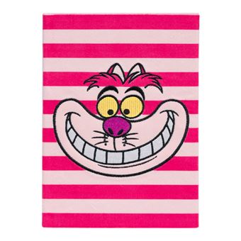 Cahier Premium A5 Disney Alice au Pays des Merveilles Couverture en peluche Chat Cheshire