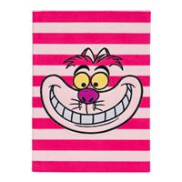 Cahier Premium A5 Disney Alice au Pays des Merveilles Couverture en peluche Chat Cheshire