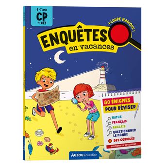 Enquêtes en vacances - du cp au ce1