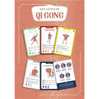 Mes cartes de qi gong - Coffret - 75 cartes illustrées pour découvrir le Qi Gong et préserver sa santé