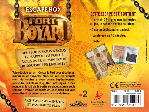 Fort Boyard – Escape book 3 – Livre-jeu avec énigmes – Dès 8 ans