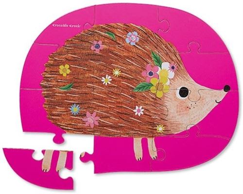 12 PC MINI PUZZLE/HAPPY HEDGEHOG