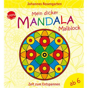 MEIN DICKER MANDALA MALBLOCK-ZEIT ZUM EN