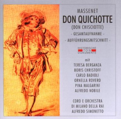 Don Quichotte/don Chisciotte - Jules Massenet - CD Album - Achat & Prix ...