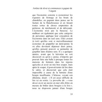 Arrêtez de rêver et commencez à gagner de l'argent