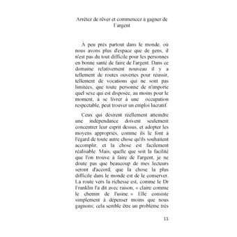 Arrêtez de rêver et commencez à gagner de l'argent