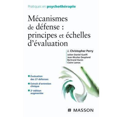 Mécanismes de défense, principes et échelles d'évaluation