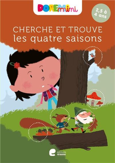 Cherche et trouve, Les 4 saisons -  Collectif - cartonné