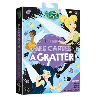 LA FÉE CLOCHETTE - Pochette Les Ateliers - Mes cartes à gratter - Disney