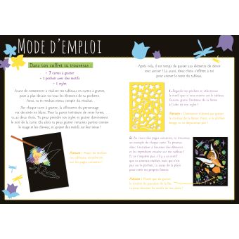 LA FÉE CLOCHETTE - Pochette Les Ateliers - Mes cartes à gratter - Disney