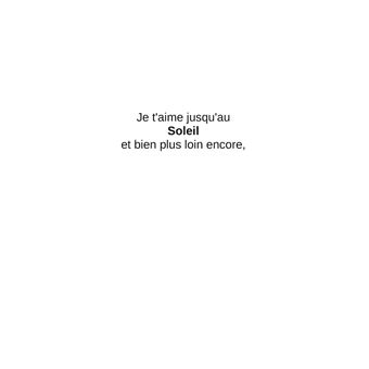 Le livre des Je t'aime