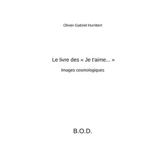 Le livre des Je t'aime