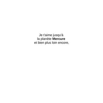 Le livre des Je t'aime