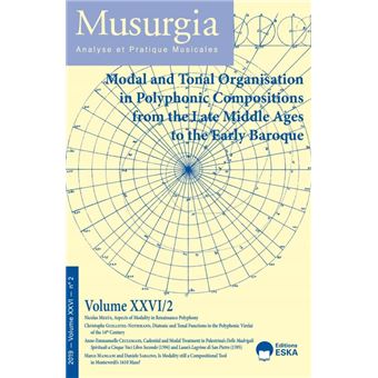 Modal and Tonal Organisation in Polyphonic Compositions from the Late Middle Ages to the Early Baroque