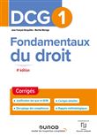 DCG 1 Fondamentaux du droit - Corrigés
