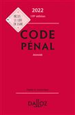 Code pénal 2022, annoté