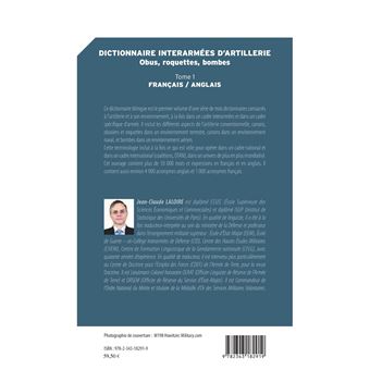 Dictionnaire interarmées d'artillerie