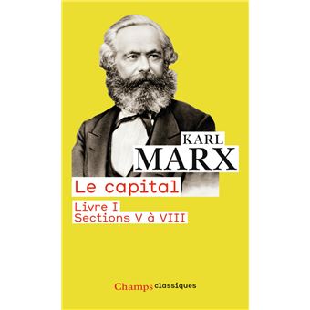 Le Capital Livre I, Sections I à IV - Poche - Karl Marx, Joel Roy ...