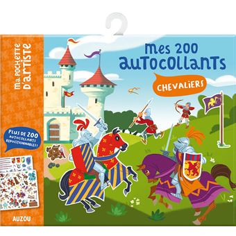 Ma pochette d'artiste - mes 200 autocollants chevalier