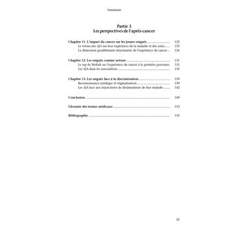 Le cancer chez les adolescents et les jeunes adultes