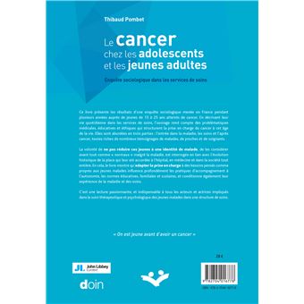 Le cancer chez les adolescents et les jeunes adultes