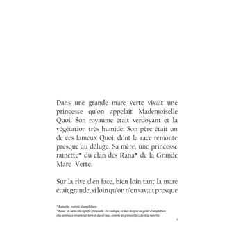 Le voyage de Mademoiselle QUOI