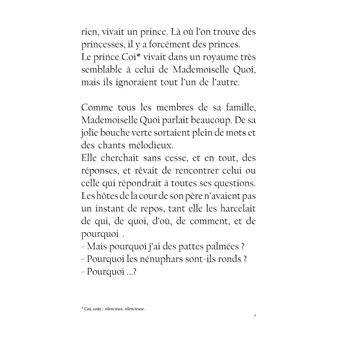 Le voyage de Mademoiselle QUOI