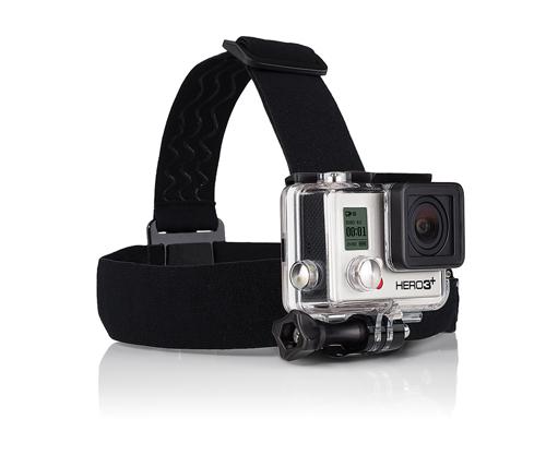 Bandeau de tête Fixation frontal pour GoPro® et caméra sport