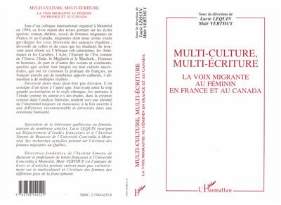 Multi-culture, multi-écriture - Lucie Lequin - (donnée non spécifiée)