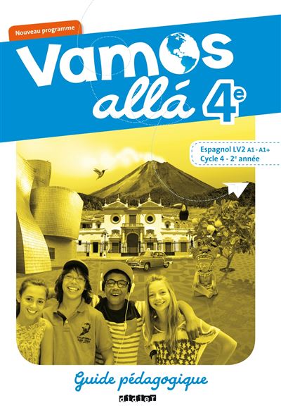Vamos allá Espagnol 4ème Cycle 4 LV2