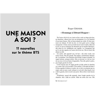 Une maison à soi ? BTS 2022-2023