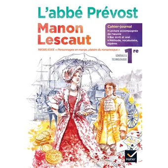 Manon lescaut abbe prevost 1e cahier journal