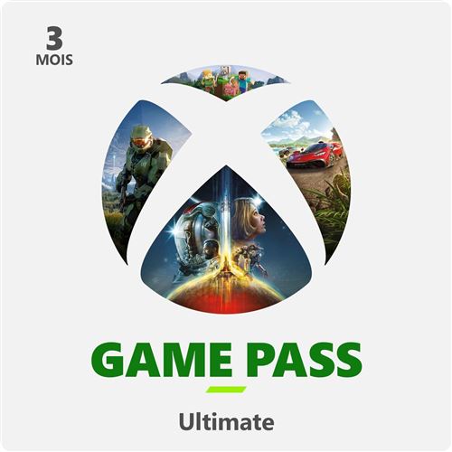 Abonnement Xbox Game Pass Ultimate | 3 Mois | Xbox One/Win 10 PC - Code jeu à télécharger
