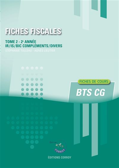 Fiches fiscales - 2e année