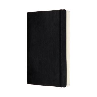 Carnet augmenté classique grand format quadrillé Moleskine couverture rigide Noir