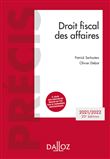 Droit fiscal des affaires 2021-2022