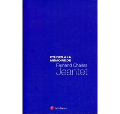 Etudes à la mémoire de Fernand Charles Jeantet