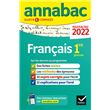 Annales du bac Annabac 2022 Français 1re générale